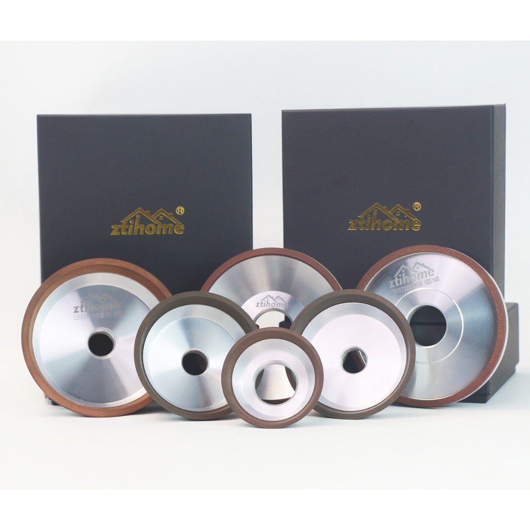 Five axis linkage tool grinding wheel