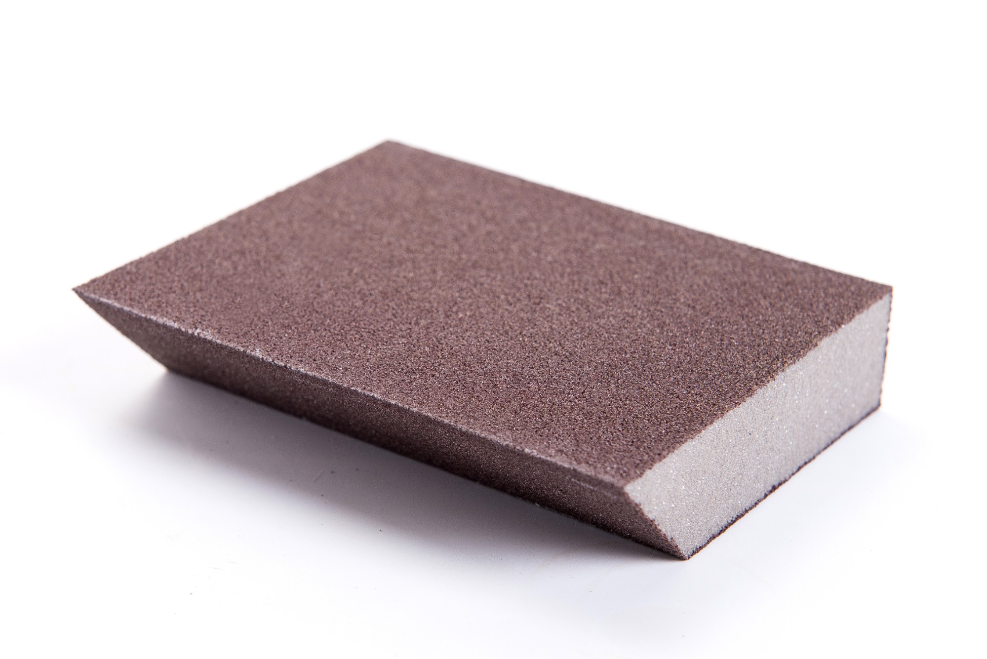 Trapezoid sanding sponge block