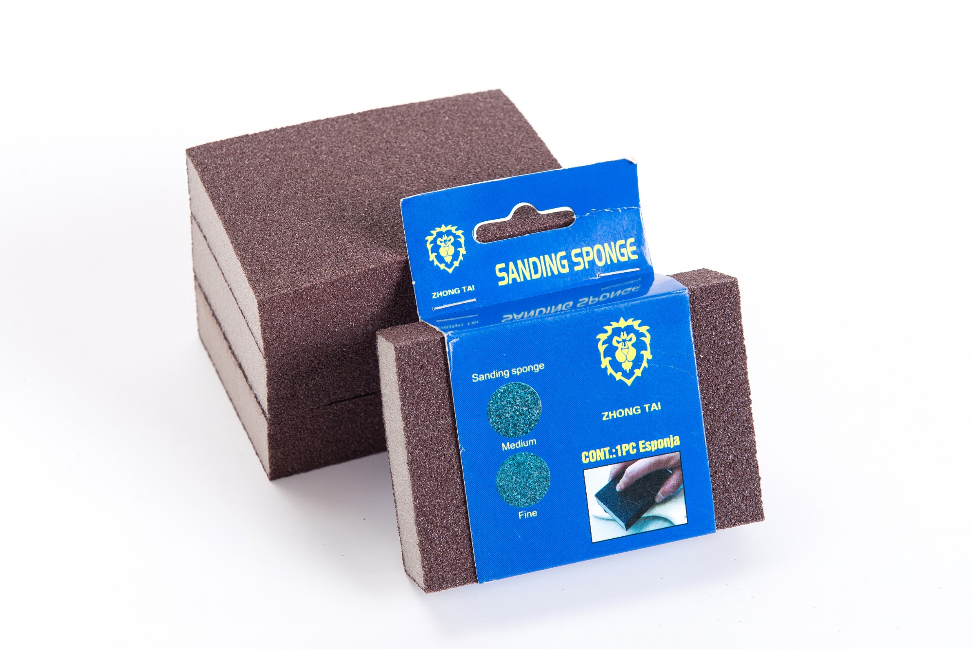 high density sanding sponge block